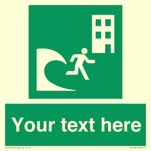 Custom Safe Condition Tsunami evacuation building